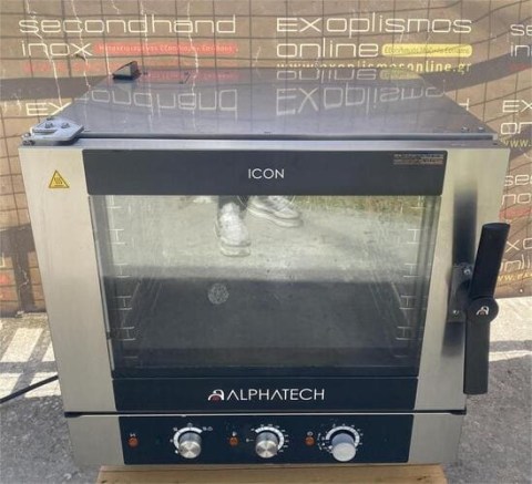 Φούρνος Ηλεκτρικός Kυκλοθερμικός Με Υγρασία 5x1/1Gn ALPHATECH ICON Μεταχειρισμένος 